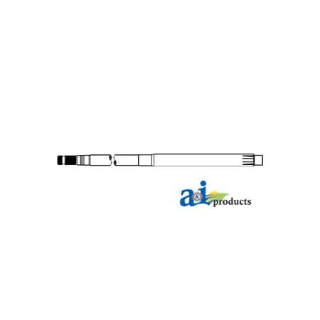 A & I Products Shaft, PTO (1000 RPM) 65.75" x2.5" x2.5" A-R51100